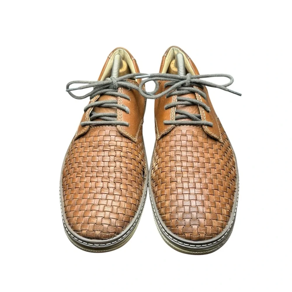 Johnston & Murphy Mcguffey Woven Plain Toe Sneakers - 25-3612 - Men’s Size 8.5 M